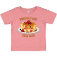 thumbnail image 3 of Inktastic Pancake Day Everyday- smiling stack of pancakes Boys or Girls Baby T-Shirt, 3 of 5