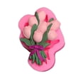 thumbnail image 4 of Silic Flower Mold Diy Craft Mold Mold Tulip Bouquet Epoxy Mold, 4 of 5