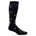 thumbnail image 3 of Sockwell Men's In Flight Moderate Graduated Compression Socks Large-XLarge Navy, 3 of 3