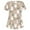 Brown, variant on QATAINLAV Easter Scrubs for Women Bunny Egg Hunt Print Medical Scrub Tops Holiday Working Uniform Tunic Blouse with Pockets Limited Time Sales of Today Brown L