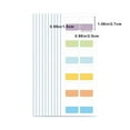 thumbnail image 3 of Bookmark Stickers with Strong Adhesive, Reusable Classification Label Notes for Books Files, Multi-Color Page Markers with Sticky Note Function for Study Organization, 3 of 8