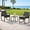 3-piece - Black, variant on 3-Piece Patio Bistro Set Outdoor Furniture, Patio Chairs with Glass Table, Conversation Set for Garden, Porch, Yard, Gray Cushion