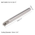 thumbnail image 2 of Unique Bargains 0.4' x 4.7' Indexable End Mills 1 Flute 90 Degree BAP300R R0.8 for APMT1135 Insert, 2 of 4