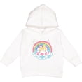 thumbnail image 2 of Inktastic 4th Birthday Unicorn Rainbow Cute Girls Toddler Hoodie, 2 of 4