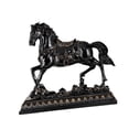 thumbnail image 4 of Estatua de caballo, adorno de escritorio, colección de arte, artesanía, decoración del hogar para gabinete negro, 4 of 9