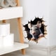 thumbnail image 5 of Adhesivos decorativos para pared con agujeros Adhesivos decorativos divertidos con agujeros en la pared Adhesivos decorativos de vinilo 3D para pared, 5 of 7