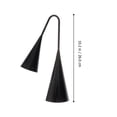 thumbnail image 2 of Miangastore Large Size 1 Set Metal Cowbells Durable Calling Bell Black Musical Instrument for Outdoor Use, 2 of 6