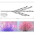 thumbnail image 3 of Viworld Branch Lights, Branch with Lights for Indoor, 3 Pack / Set Twig Lights with 20 LED Lights 5pcs Branches, for Theme Party Vases Decoration ( White Silver), 3 of 7