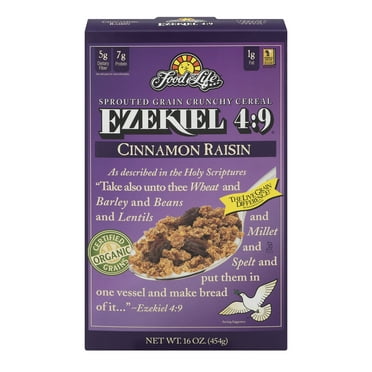Food For Life Ezekiel 4:9 Sprouted Grain Cereal - Original, Organic, 16 Oz (Pack Of 6)