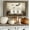 Unframe-01, variant on Rustic Country Ghost Poster Ghosts Pumpkins Bats Vintage Canvas Print Painting Wall Art for Cottage Halloween Bedroom Living Room Home Decor Unframed