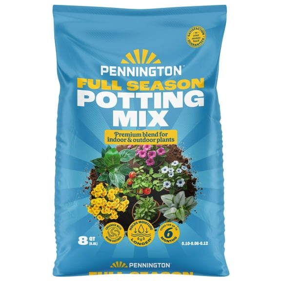 Pennington Rejuvenate Premium All Purpose Potting Soil Mix, 8 qt.