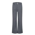 thumbnail image 6 of Womens Wide Leg Pants Wide Leg Flare Pants with Mid Waist and Casual Trendy Pull On Fit Wide Leg Trousers Women, 6 of 6