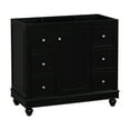 thumbnail image 6 of Bathroom Vanity 36" Black, Solid Wood & Made, 4 Drawers And 1 Door Black Vanity, , Inside, 6 of 6