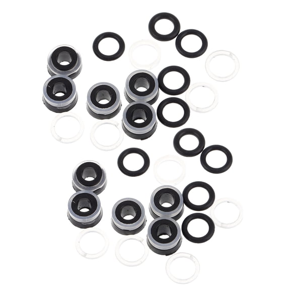 WEUVEB 40-Piece Hydraulic Jack Seal Kit for Floor Car Jacks, Replacement Parts with High Performance Sealing