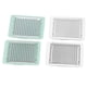 thumbnail image 5 of Bandeja de comida en miniatura, 4 piezas, bandeja de comida para casa de muñecas, accesorios para muebles de casa de muñecas, bandeja para horno tostadora de juguete, instalación sin esfuerzo, 5 of 12