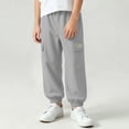 thumbnail image 5 of Tbopshirt Cargo Pants for Boys Size 5-15 Years Children's Elastic Waistband With Pockets Loose Ankle Pants Mid Size Outdoor Casual Work Pants, 5 of 9