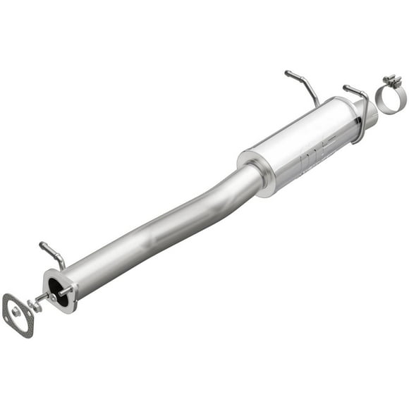 Fits 2019-2021 Ram 1500- New Model Magnaflow Performance Exhaust Muffler 19433 D-Fit Muffler Replacement; Stainless Steel; 3 Inch Bolt-On Inlet; 3 Inch Bolt-On Outlet