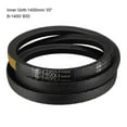 thumbnail image 3 of Uxcell B1400/B55 Drive V Belt Inner Girth Transmission Belts Rubber Black 1pcs, 3 of 5