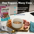 thumbnail image 3 of Solid Gold Homestyle Meals, Meal Topper for Dogs to Support Gut Health, Beef & Rice 9oz Pouch, 3 of 7