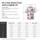 thumbnail image 5 of Fotbe Violets Flowers Camisa Estampada de Manga Corta para Hombre, Casual de Verano, Estilo Playero, Sin Arrugas-Large, 5 of 5