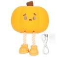 thumbnail image 2 of Silicone Night Light, Tap Control Pumpkin Night Light Cute Rechargeable  For Indoor, 2 of 8