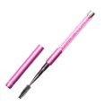 thumbnail image 1 of SKYPIA Peine de pestañas, rizadores, brocha de maquillaje, rímel, varitas de maquillaje, cepillo para cejas con tapa, accesorios de viaje (ROSA CALIENTE), 1 of 5