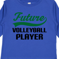 thumbnail image 4 of Inktastic Future Volleyball Player Boys Long Sleeve Toddler T-Shirt, 4 of 5