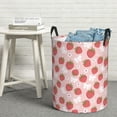 thumbnail image 7 of KLL Floral Strawberr Waterproof Foldable Laundry Hamper Bucket with Handles for Storage Bin,Kids Room,Home Organizer (Small ), 7 of 7