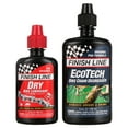 Finish Line Bicycle Starter Kit 123 Grunge Brush + 2 Oz Dry Lube + 4