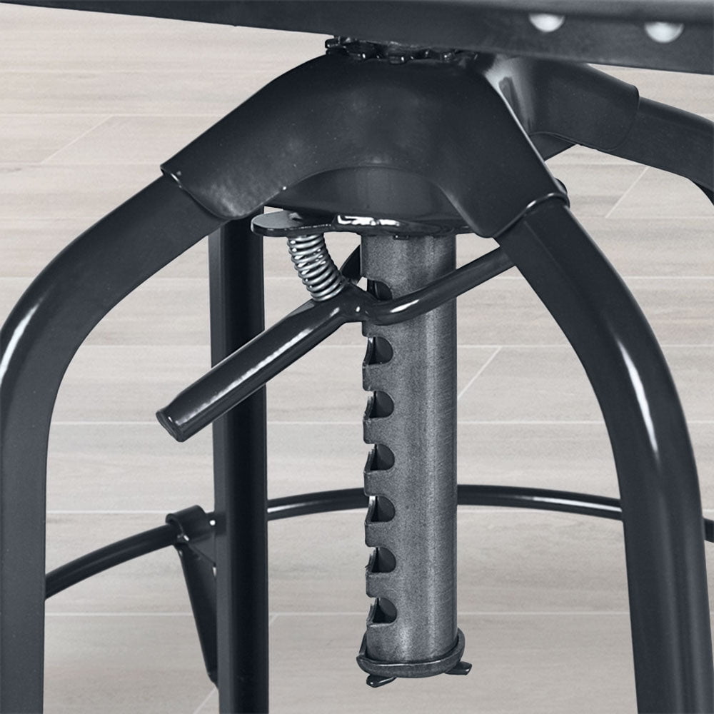 Toledo Swivel Adjustable Height Bar Stool