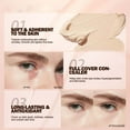 thumbnail image 3 of Kokovifyves 1PC Womens Beauty and Makeup Concealer with 1PC Wood Brush Can Cover Dark Circles Freckles Marks Long-lasting and Waterproof, 3 of 8