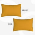 thumbnail image 2 of Lsque Goldenrod Pattern Pillow Case – Soft & Cozy Throw Pillow Cover, Hypoallergenic Cushion Case for Sleeping Women with Envelope Closure-20"x30", 2 of 6