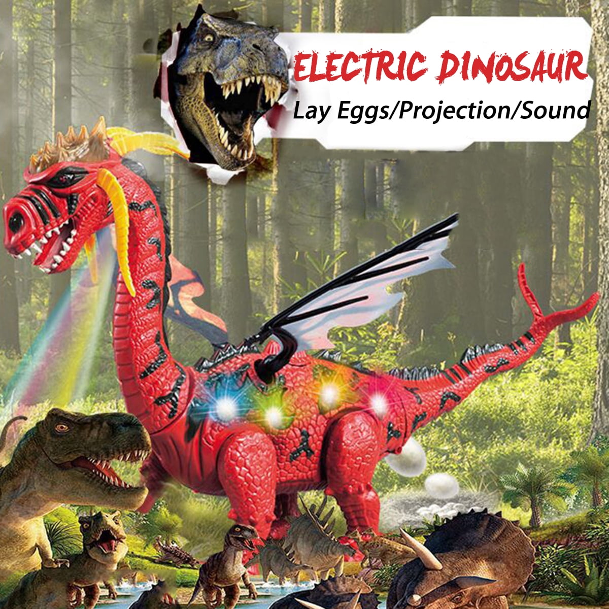 egg laying dinosaur toy