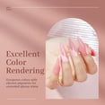 thumbnail image 4 of Set de gel de uñas Poly Modelones, 6 colores, rosa nude, marrón, 90 ml, 4 of 8