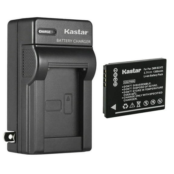 Kastar 1-Pack Battery and AC Wall Charger Replacement for Panasonic DMW-BCH7 DMW-BCH7PP DMW-BCH7GK Battery, Panasonic Lumix DMC-FP1, Lumix DMC-FP2, Lumix DMC-FP3, Lumix DMC-FT10, Lumix DMC-TS10 Camera