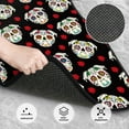 thumbnail image 3 of Honeii PUG Print Car Foot Mat Four-Piece Set - Front & Rear Universal Car Floor Mats for SUVs, Trucks, Sedans, 3 of 7
