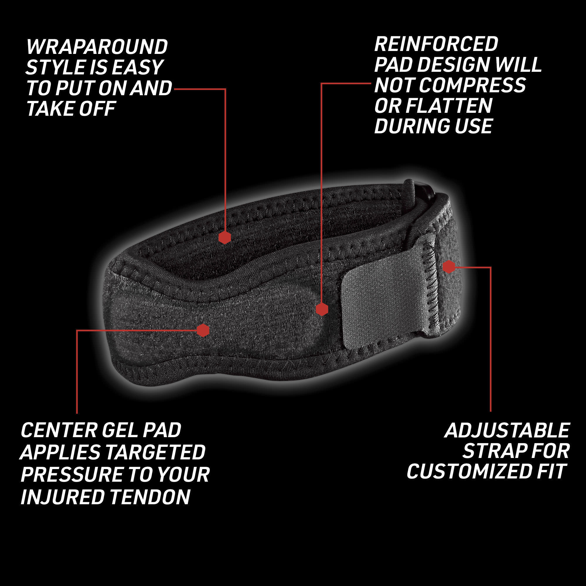 Ace Brand Adjustable Knee Strap with Gel Pad photo 4