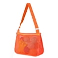 thumbnail image 1 of Bolsa de almacenamiento de juguetes para niños, bolsa de playa de viaje, bolsa de red de playa con perspectiva hueca, bolso de hombro, 1 of 5