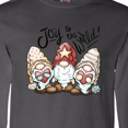 thumbnail image 3 of Inktastic Joy to the World Christmas Gnomes Long Sleeve T-Shirt, 3 of 4