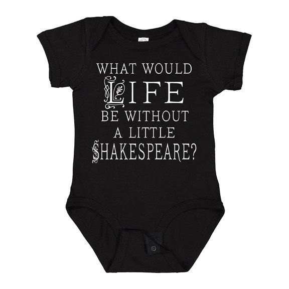 Inktastic Shakespeare Boys or Girls Baby Bodysuit