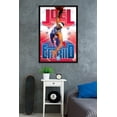 thumbnail image 2 of NBA Philadelphia 76ers - Joel EmbIId 17 Wall Poster, 22.375" x 34", Framed, 2 of 2