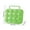 Green, variant on Hesxuno Outdoor Plastic Portable Camping 12 Eggs Carrier Container Case Eggs Carrier Holder Eggs Storage Box Case With Handle