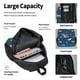 thumbnail image 4 of Disketp Colorful Ocean Shark Mochila Estampada de Gran Capacidad con Lonchera y Estuche, Set de 3 Piezas para Estudiantes, 4 of 7