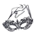 thumbnail image 3 of Máscara de Encaje / Máscara de / Máscara de Media Cara Delicada / Máscara de Encaje Elegante / Máscara de Mujer para Halloween, Disfraz, Esp Correa de Fernando  Accesorios de mascarada, 3 of 8