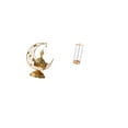 thumbnail image 5 of CarpNettore Arabic Incense Burner Cone Straw Dispenser Holder Portable Antique Candlestick Decorative Candle Stand Organizer for Living Room Fireplace Home Counter Transparent Container Makeup, 5 of 8