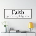 thumbnail image 7 of Scripture Walls Faith White Hebrews 11 Bible Verse Canvas Christian Wall Art Ready to Hang Unframed, 7 of 7