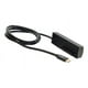 C2G USB 3.1 Type C - USB vers Serial ATA (SATA) Câble Adaptateur de Disque Dur - Contrôleur de Stockage - SATA - USB 3.1 - Noir – image 1 sur 6
