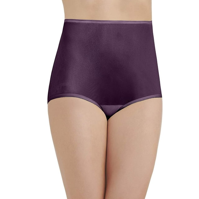 Vanity Fair Culotte en Nylon Ajustée Ravissant Perfectly Yours pour Femmes, 7, Sangria