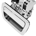 thumbnail image 2 of DNA Motoring THO-PF-00038 For 2011-2013 Jeep Grand Cherokee Dodge Durango Rear Chrome Tailgate Handle with Manual Locks, 2 of 6