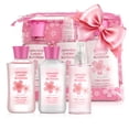 thumbnail image 6 of Vital Luxury Cherry Blossom Scented Bath and Body Gift Set, 3 Pieces,with Shower Gel,Body Lotion, and Body Mist, 6 of 10
